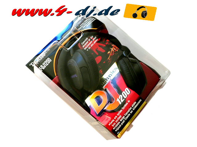 Technics DJ- Headphone RP-DJ1200 - Click Image to Close